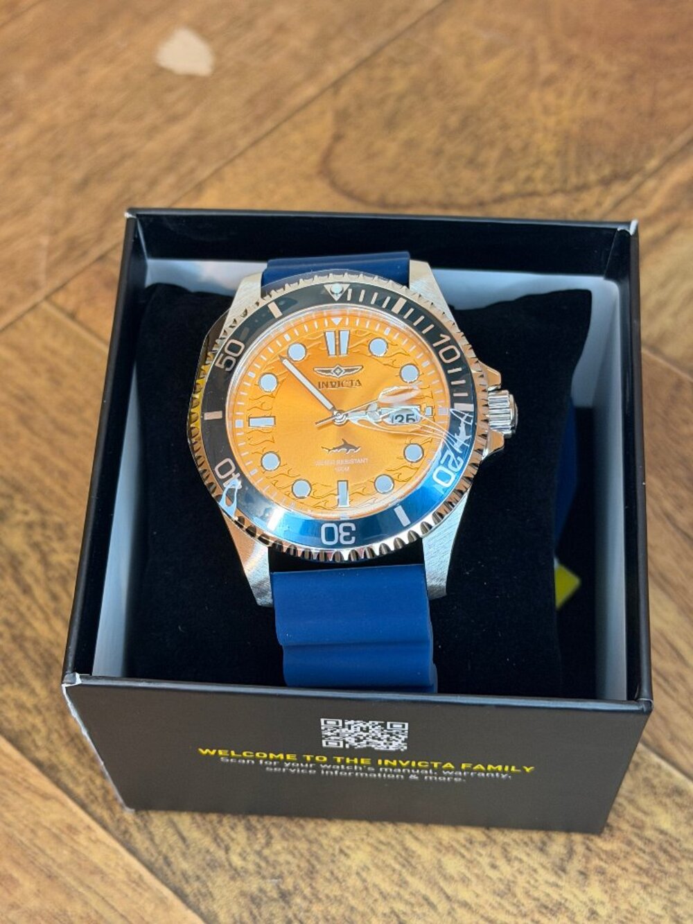 Invicta Pro Diver Shark Men's Watch - 43mm, Blue (47169)